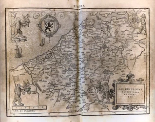 Karte von Flandern veröffentlicht